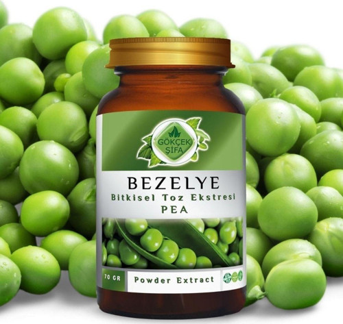 Bezelye Toz Ekstresi 70 Gr. Cam Kavanoz