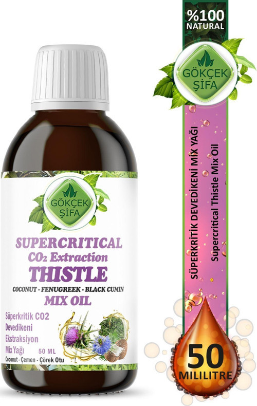 Devedikeni Süperkritik Mix Yağı 50 Ml (Thistle Supercritical Mix Oil)