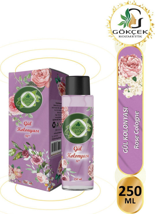 Gül Kolonyası (Rose Cologne) 250 Ml.