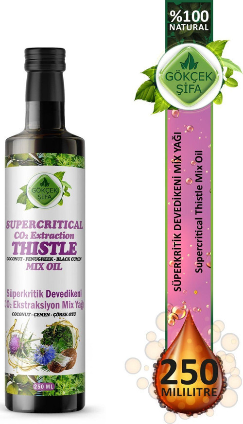 Devedikeni Süperkritik Mix Yağı 250 Ml (Thistle Supercritical Mix Oil)