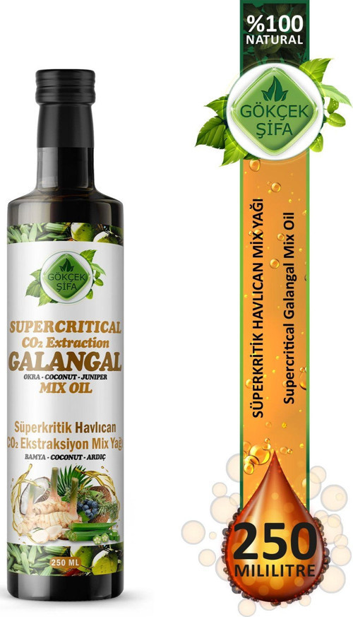Havlıcan Süperkritik Yağı 250 Ml (Galangal Supercritical Mix Oil)