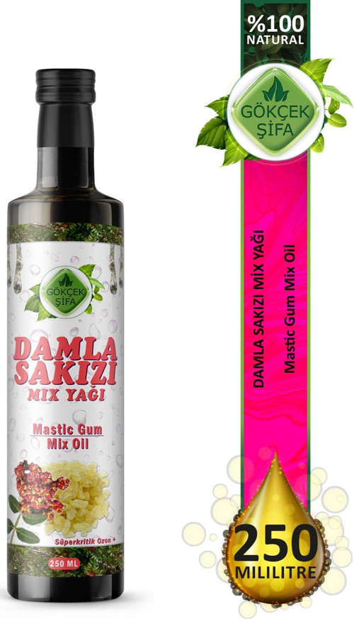 Damla Sakızı Mix Yağı (Mastic Gum Mix Oil) 250 Ml