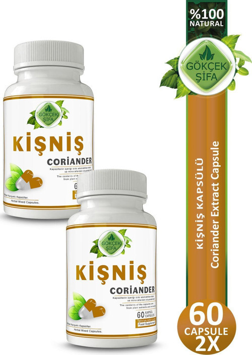 Kişniş Kapsül (Coriander Capsule) X 2