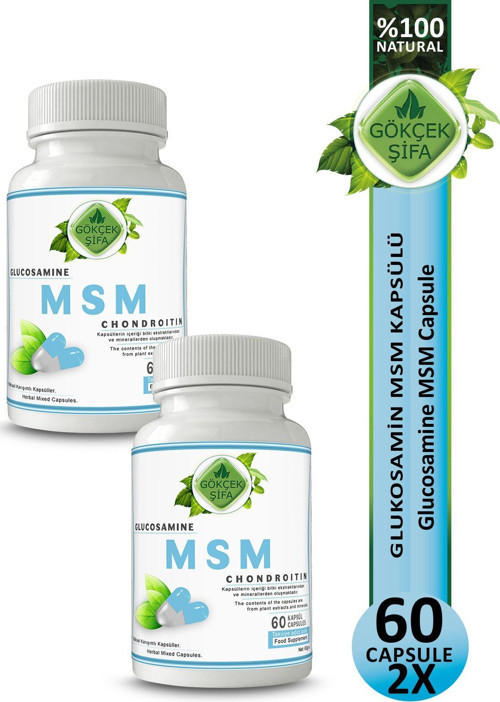 Glucosamine Msm Kapsül (Glucosamine Chondroitin Msm Capsule) X 2