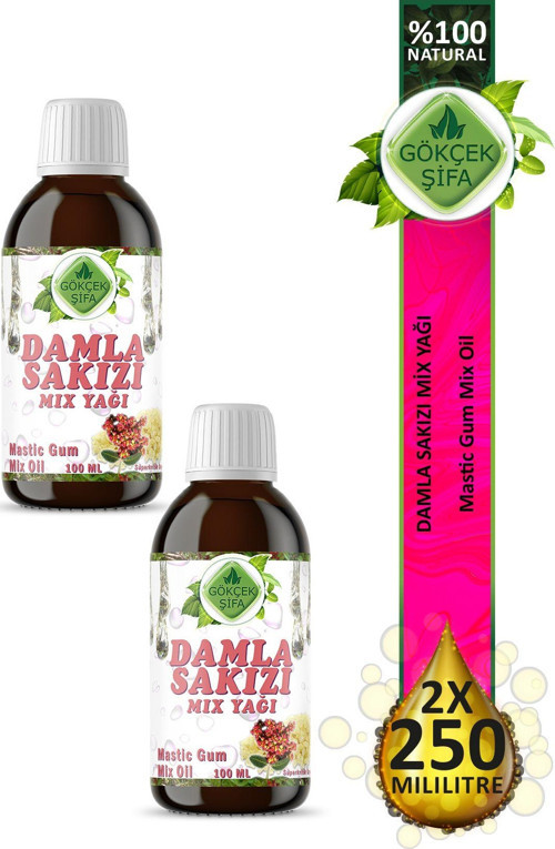 Damla Sakızı Mix Yağı ( Mastic Gum Mix Oil) 100 Ml X 2