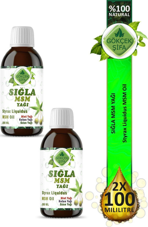 Styrax Liquidus Msm Oil (Sığla Msm Yağı) 100 Ml. X 2