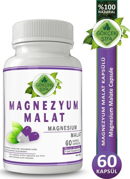 Magnezyum Malat Kapsül 60 Kapsül X1000Mg