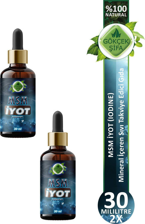 Msm İyot (Msm Iodine) 30 Ml X 2