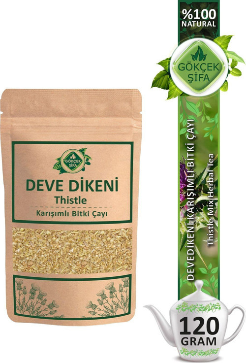 Deve Dikeni Karışımlı Çay (Milk Thistle Blended Tea) 120 Gr.