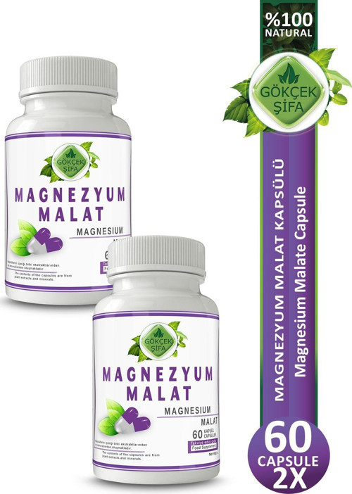 Magnezyum Malat Kapsül (Magnesium Malate Capsule) X 2