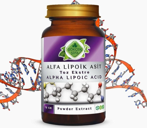Alfa Lipoik Asit Toz Ekstresi Cam 70 Gr