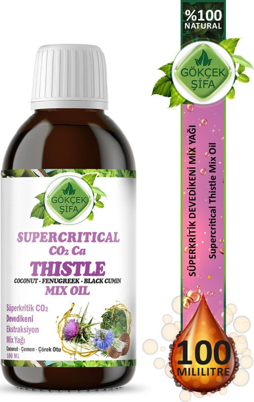 Devedikeni Süperkritik Mix Yağı 100 Ml (Thistle Supercritical Mix Oil)