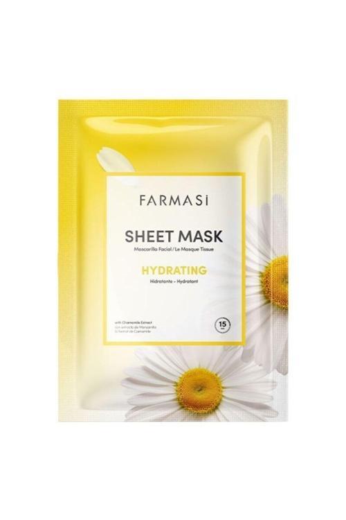 Papatyalı Nemlendirici Kağıt Maske