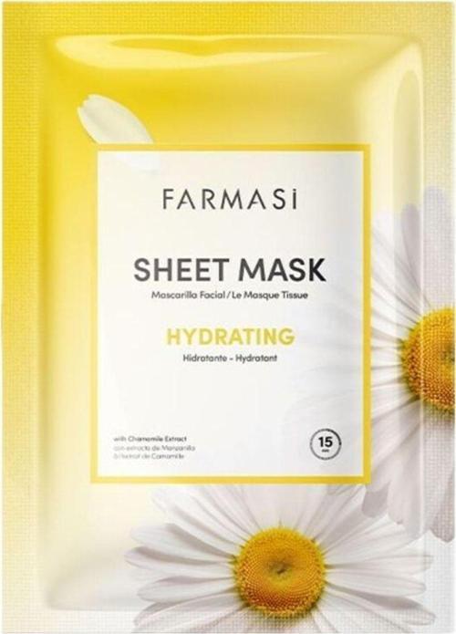 Papatyalı Nemlendirici Kağıt Maske