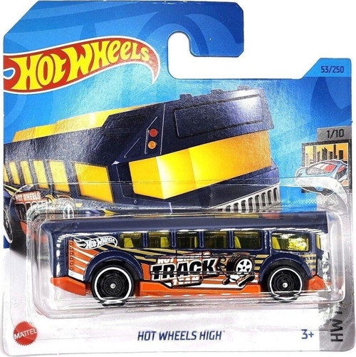 High Track Team Hw Metro Kids Model Diecast Toy Car Bus-Hkj67
