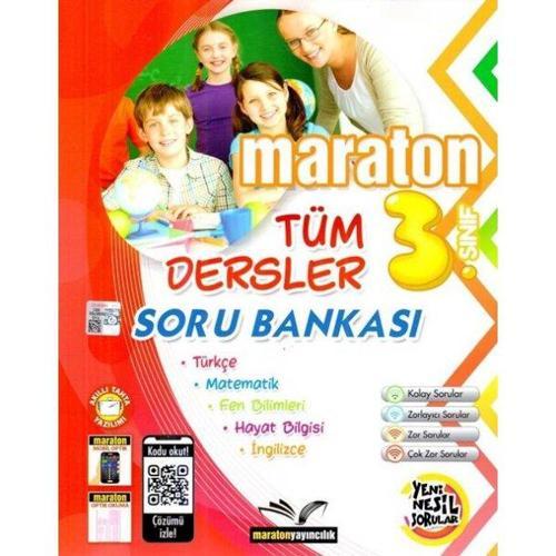Maraton Yayınları 3. Sınıf Tüm Dersler Soru Bankası