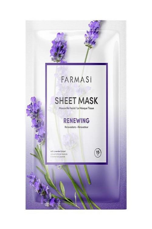 Tek Kullanımlık Renewing Lavantalı Kağıt Maske 28Gr.