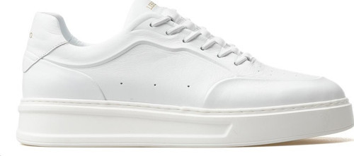 Erkek Hakiki Deri Sneaker Günlük Ayakkabı 25y L5491 M Beyaz