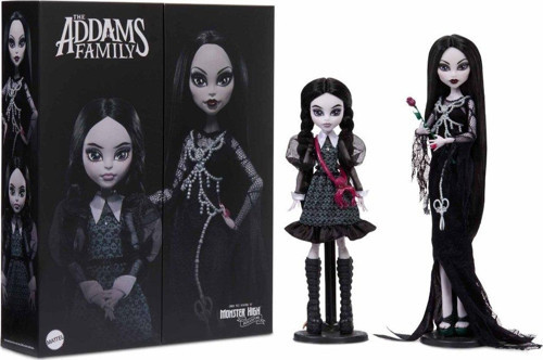 Escoines Koleksiyon 2024 Skullector Addams Family Doll Two-Pack - Addams Ailesi Bebek İkili Paket
