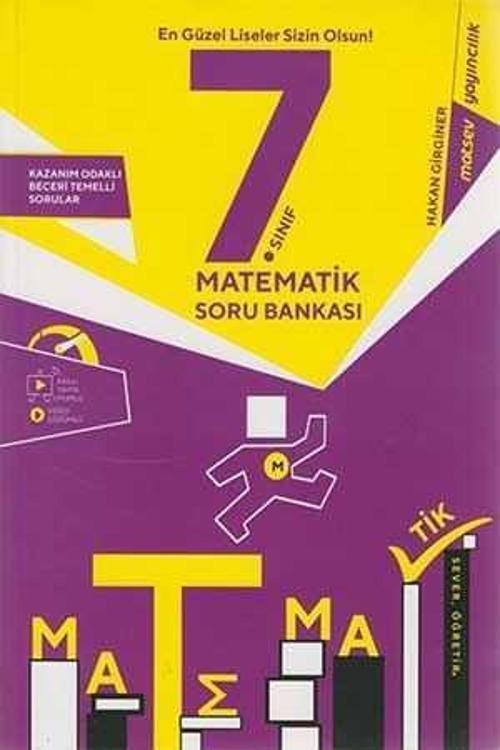 Matsev Yayınları 7. Sınıf Matematik Soru Bankası