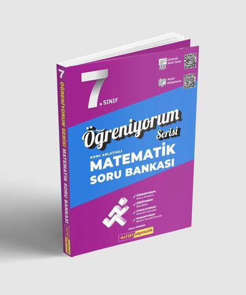 Matsev Yayınları 7.Sınıf Matematik Öğreniyorum Konu Anlatımlı Soru Bankası