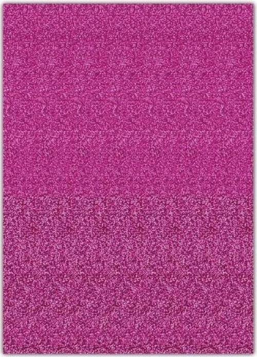 Yapışkanlı Simli Eva 50X70 Pembe Rulo Şeklinde - 4 adet