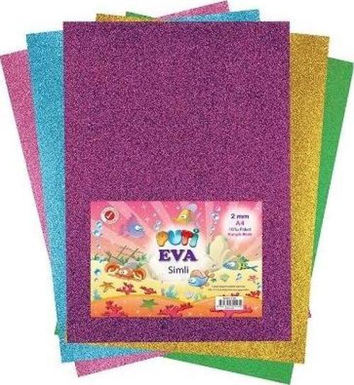 Puti Simli Eva A4 Karışık renk 10Lu