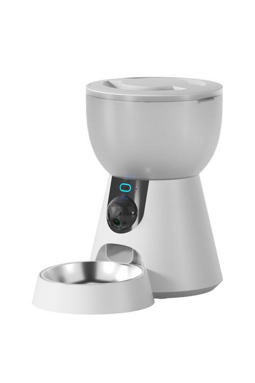 Akıllı Otomatik Mama Kabı – 4L, Hd Kameralı, Uygulama Kontrollü, Zaman Ayarlı, Kedi Ve Köpekler İçin