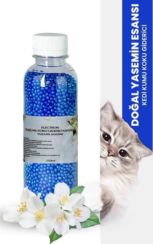 Kedi Kumu Kokusu, Koku Giderici Granül, Yasemin Ferahlatıcı Etkili, Kokusuz Tuvalet Için, 250Ml