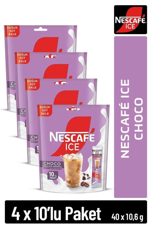 ICE Choco Çikolata Aromalı Çözünebilir Kahve 10,6g 10'lu Paket 10X4