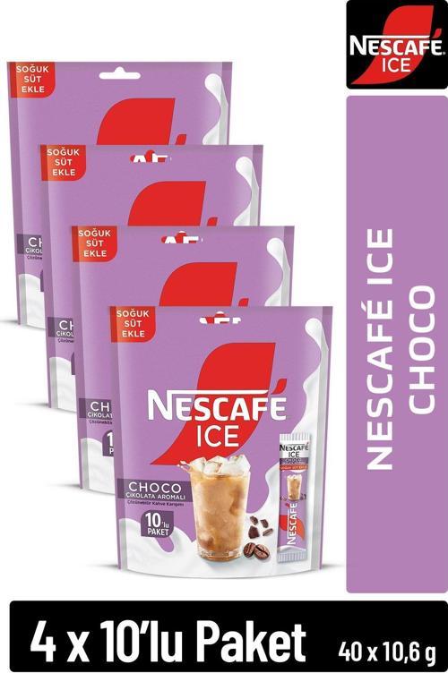 ICE Choco Çikolata Aromalı Çözünebilir Kahve 10,6g 10'lu Paket 10X4