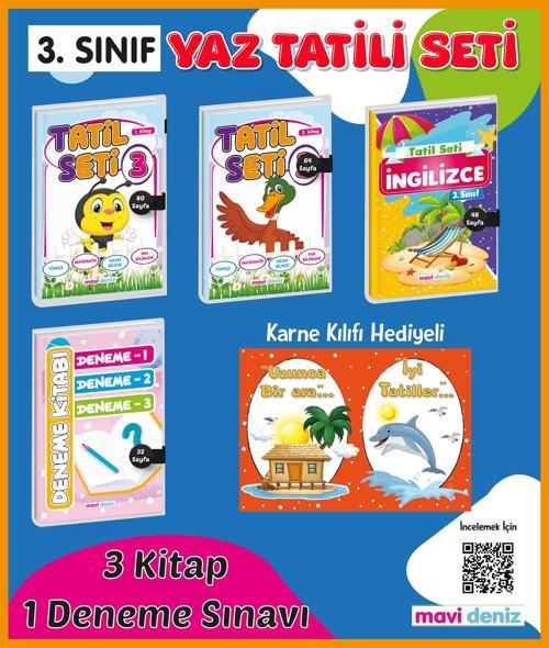 Mavi Deniz Yayınları 3. Sınıf Yaz Tatil Seti
