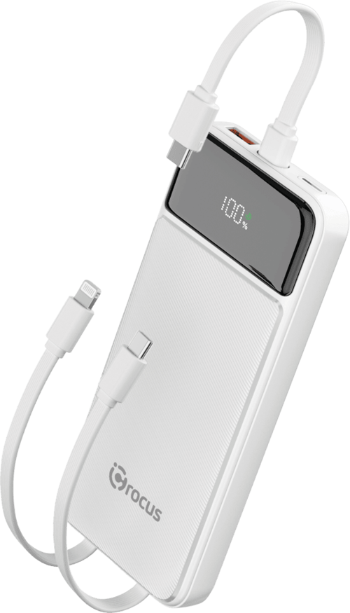 OCTOPUS 10.000 MAH 22.5W PD 3İN1 KABLOLU BEYAZ