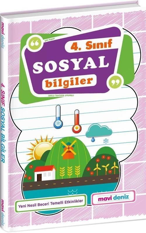 Mavi Deniz Yayınları 4. Sınıf Sosyal Bilgiler