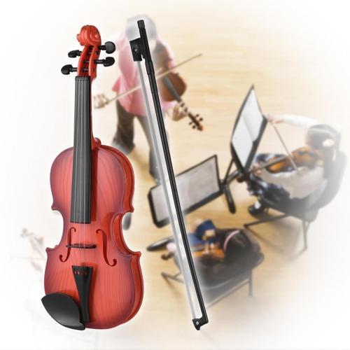Kayıt Yapabilen Telleri İşlevli Sihirli Oyuncak Keman Müzik Oyuncağı 8820-1