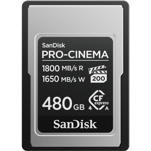 480GB Pro-Cinema CFexpress Type-A Hafıza Kartı