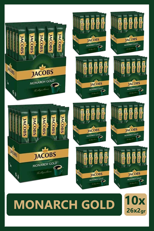 Monarch Gold (26 Adet Stick 2 Gr) X 10 Paket