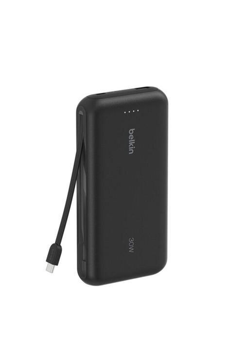 Bpb024 Boostcharge 20K 30W Entegre Usb-C Kablolu Powerbank - Siyah