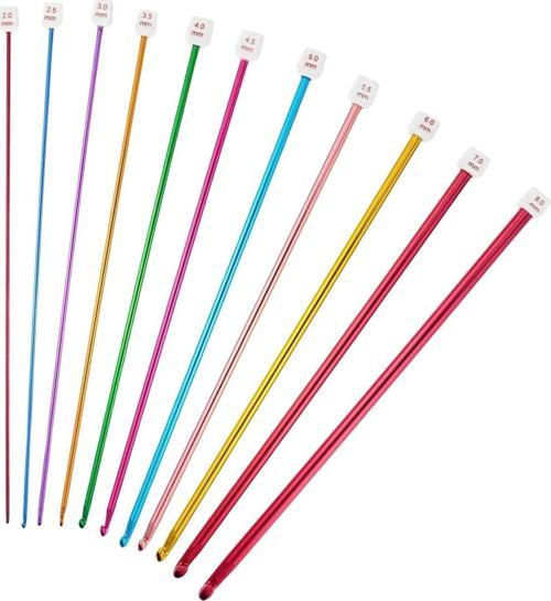 Örgü Tığ Metalize 25 cm  3 Numara