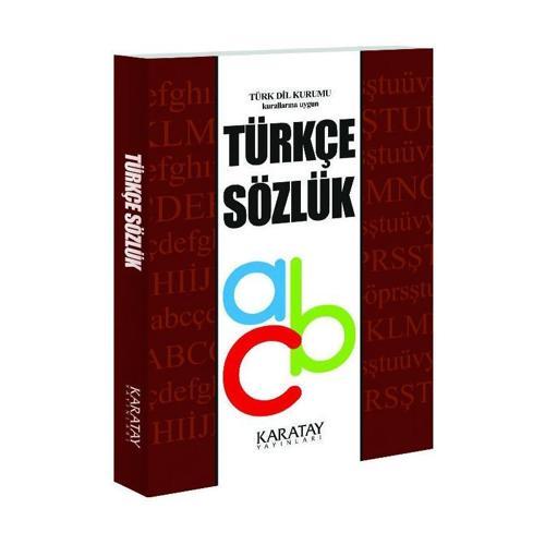 Türkçe Sözlük (Karton Kapak) - Kolektif - Karatay Yayınları