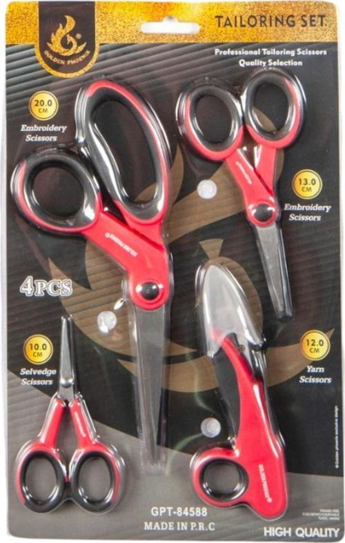 Makas Seti Dörtlü (Renk Stok Durumuna Göre)