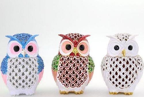 Swarovski Tekli Baykuş Model 2