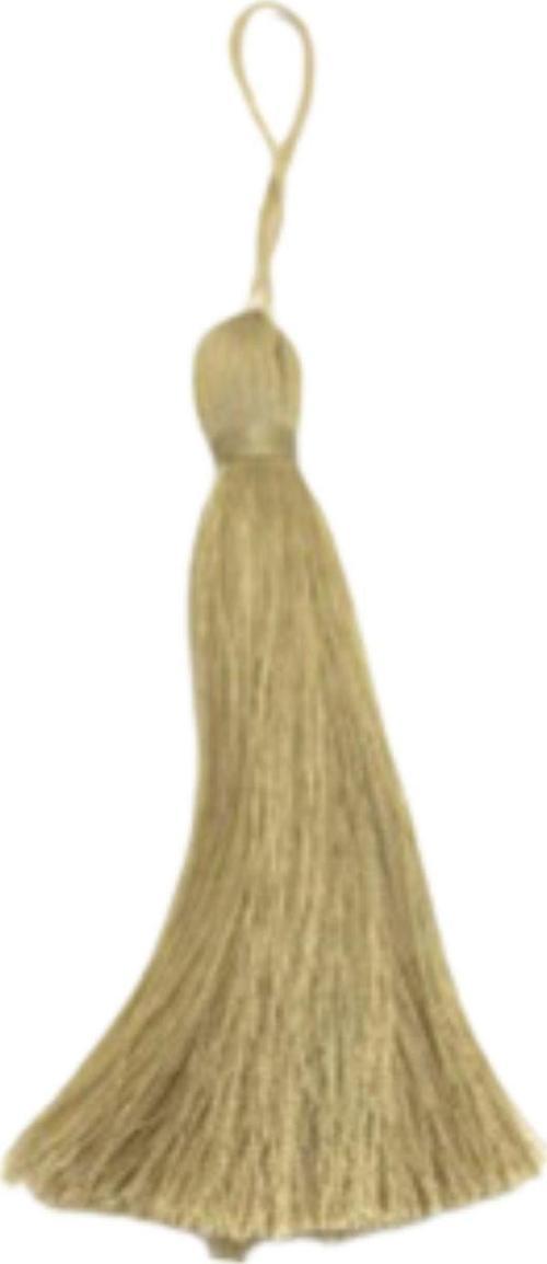 Püskül Tekli 5 cm 1 Adet Bej