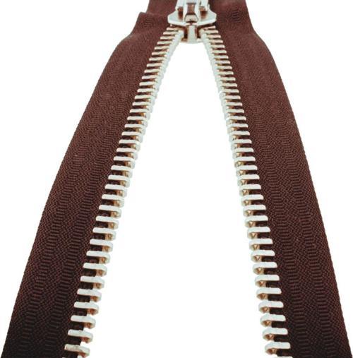 Demir Dişli Çanta Fermuarı en 3 cm Bordo