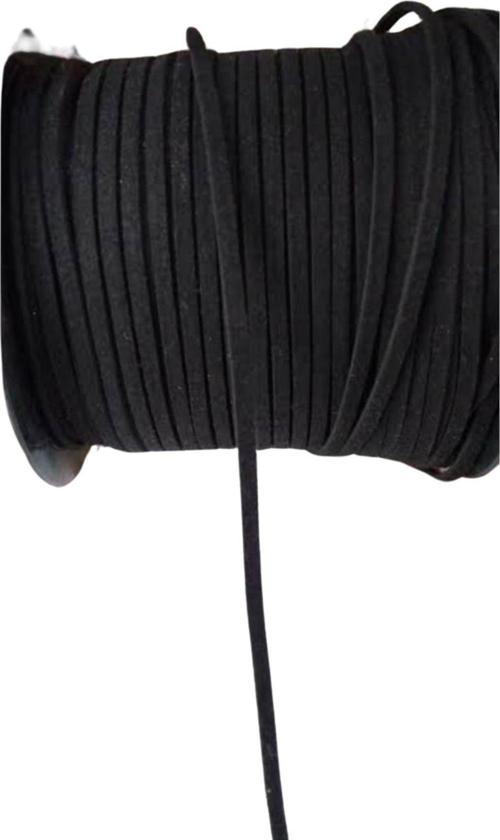 Güderi İp 1 mm Siyah 1 Metre