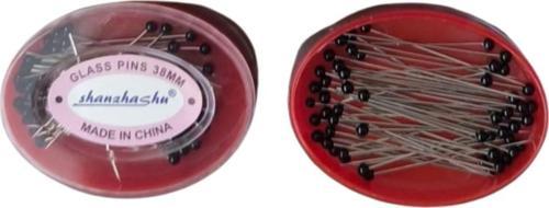 Cam Başlı 50'li Uzun İğne Kutulu
