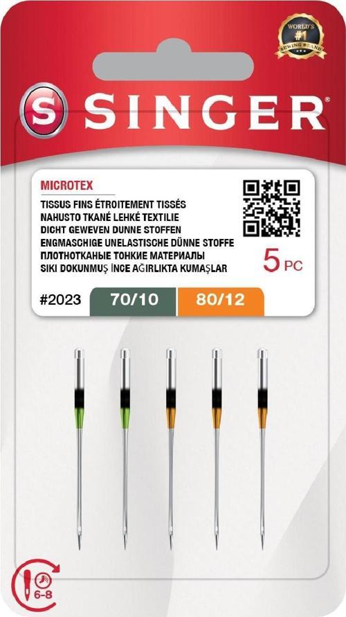 Mikrotex İğnesi Karışık (3X10, 2X12 No.)