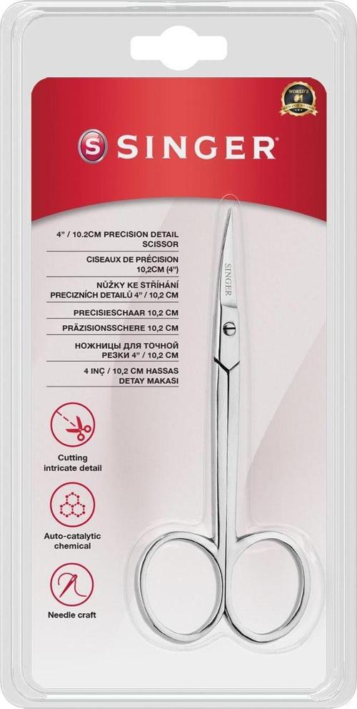 Kıvrık Uçlu Nakış Makası (4")