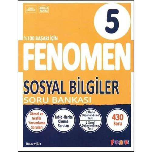 Gama Yayınları 5. Sınıf Sosyal Bilgiler Fenomen Soru Bankası