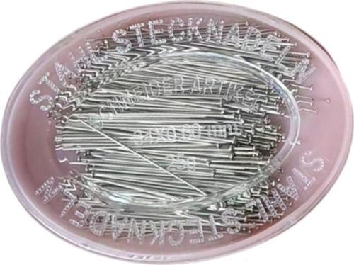 Çelik İğne Pembe Oval Kutuda 25 Gr